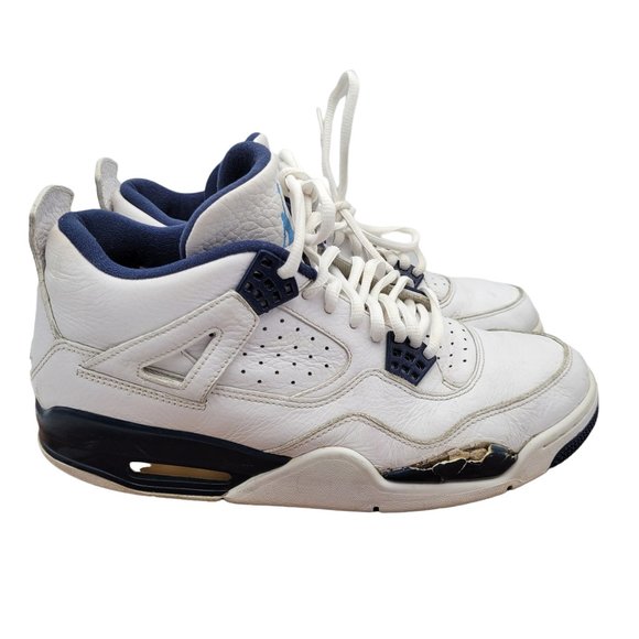 Jordan Other - Air Jordan 4 IV Retro LS Legend Blue Sneakers Shoes Mens Size 10 314254–107 *